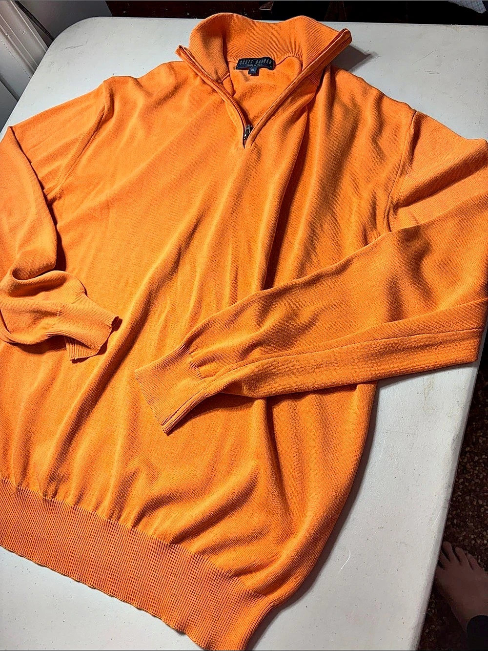 Scott Barber Cotton Quarter-Zip